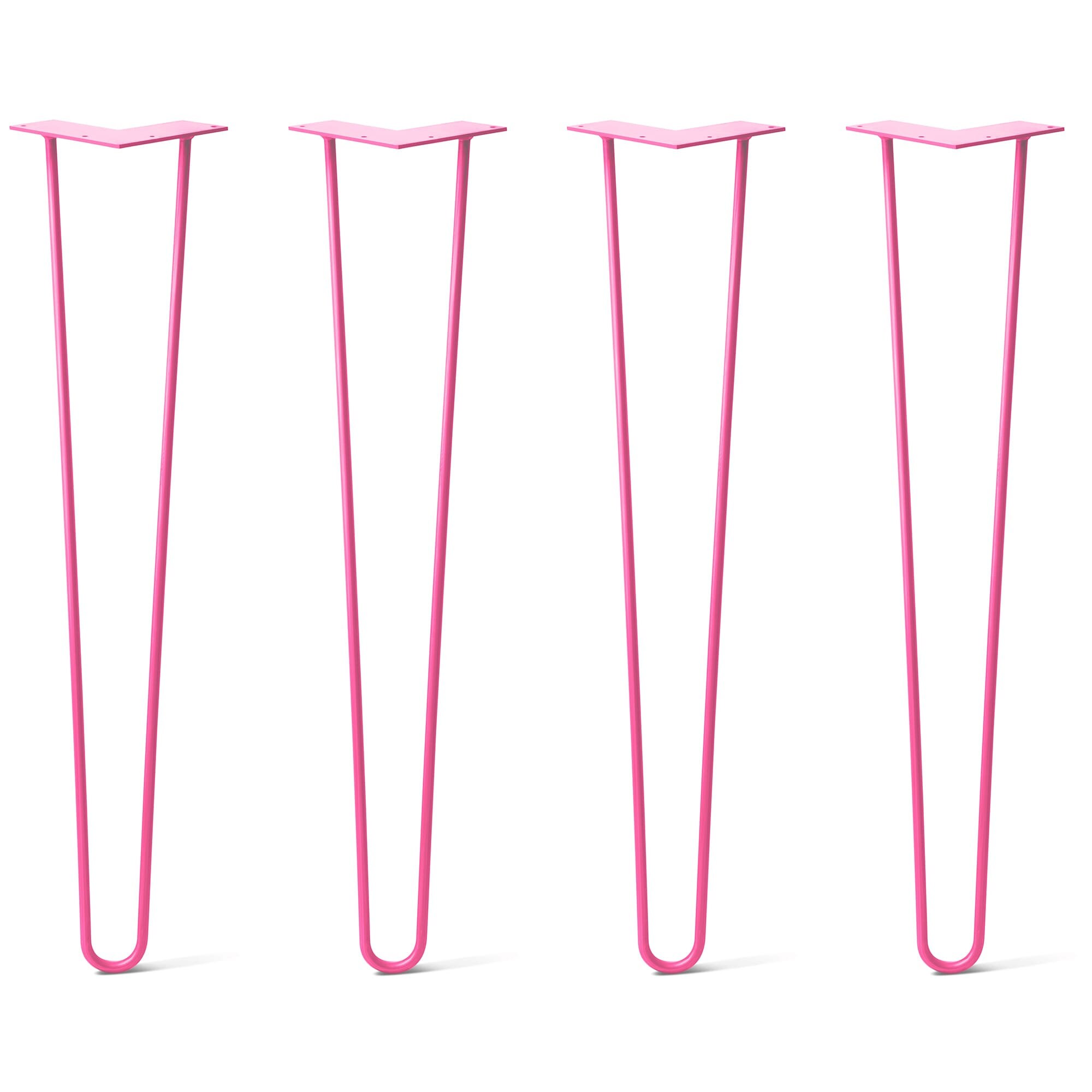 Hairpin Legs Set of 4 2rod Fuchsia Select From 11 Etsy