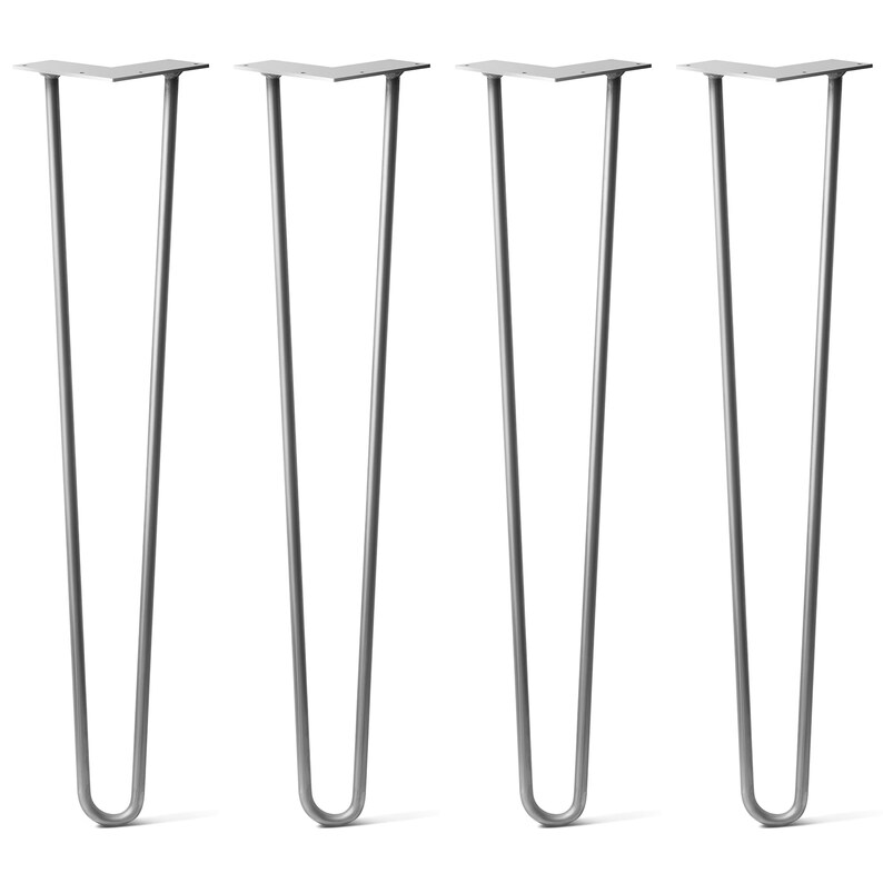 Hairpin Legs Set of 4 2rod Clear Select From 4 | Etsy
