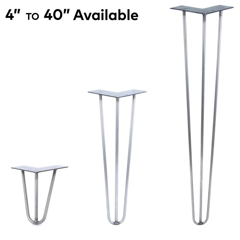 Hairpin Legs 4 40 MADE in the USA Fast Etsy