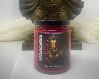 Ganesha Ritual Offering Candle - Ganesha Offering Altar Deity Candle - Home Decoration Ideas - Gift Idea For Him Her