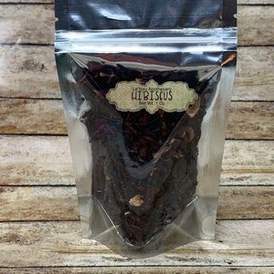 Organic Hibiscus Herbs - Dried Natural Hibiscus Organic Herbs - Meditation Gift Ideas-Metaphysical Herb For Good Health