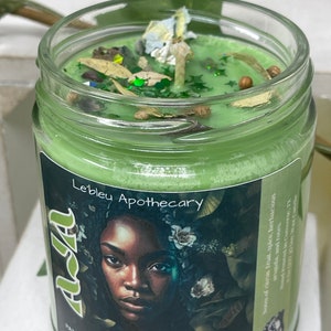 Aja Orisha Ritual Offering Devotional Candle