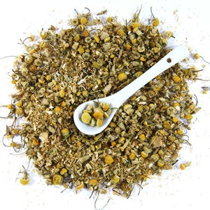 Organic Chamomile Flowers - Dried Natural Chamomile Organic Flower - Herbs Meditation Gift Ideas - Money Magic Witchcraft image 4