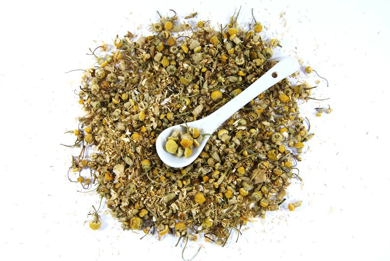Organic Chamomile Flowers - Dried Natural Chamomile Organic Flower - Herbs Meditation Gift Ideas - Money Magic Witchcraft image 4