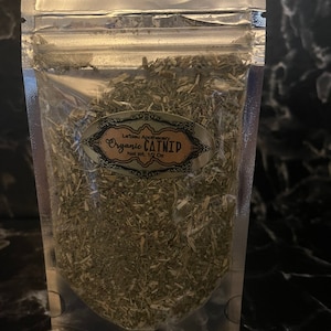 Organic Dried Catnip Herb | Organic | Natural Herbs | Nepeta cataria | Dried Herbs | Metaphysical | love