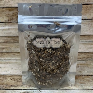 Organic Dried Dandelion Root | Taraxacum officinale | Apothecary | Botanical | Root magic | Metaphysical