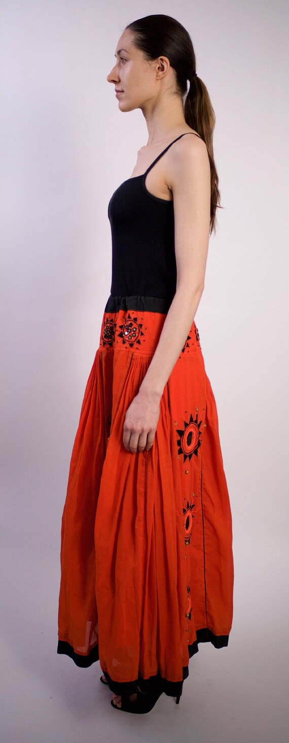 Vintage Cotton Skirt - image 3