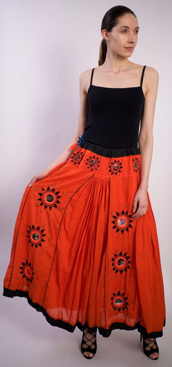 Vintage Cotton Skirt - image 1