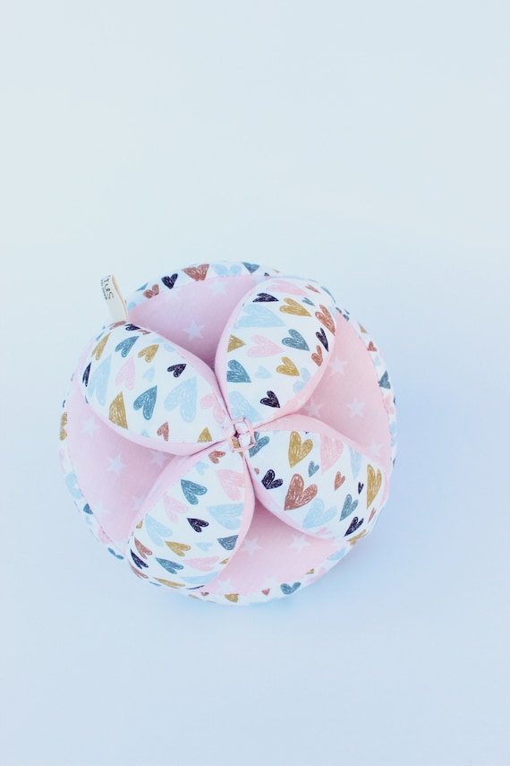 Jouet en tissu pour bébé, Boule en tissu Montessori, Boule de puzzle, Jouet  de promenade, Jouet sensoriel pour bébé, Cadeau pour filles -  France