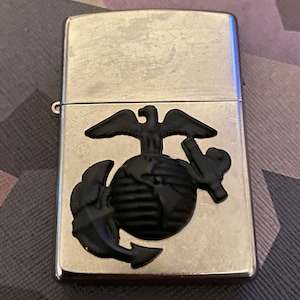 USMC Subdued EGA Zippo Lighter