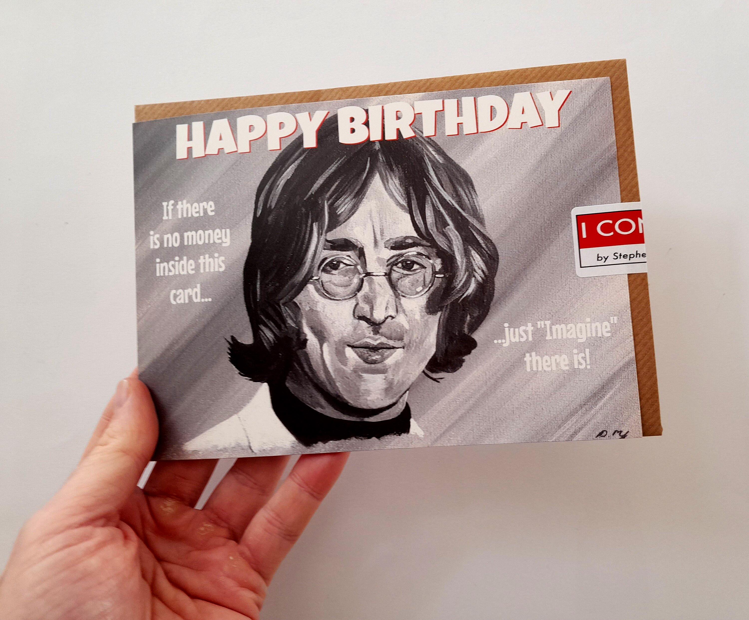 大感謝祭 John Lennon サイン入りポスターカード G1I22425si il_fullxfull.7269276093_g8b9.jpg