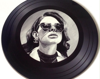 Lana Del Rey coaster: small gift for Lana fans