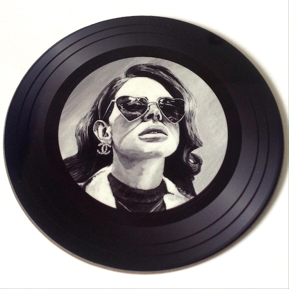 Lana Del Rey coaster: small gift for Lana fans