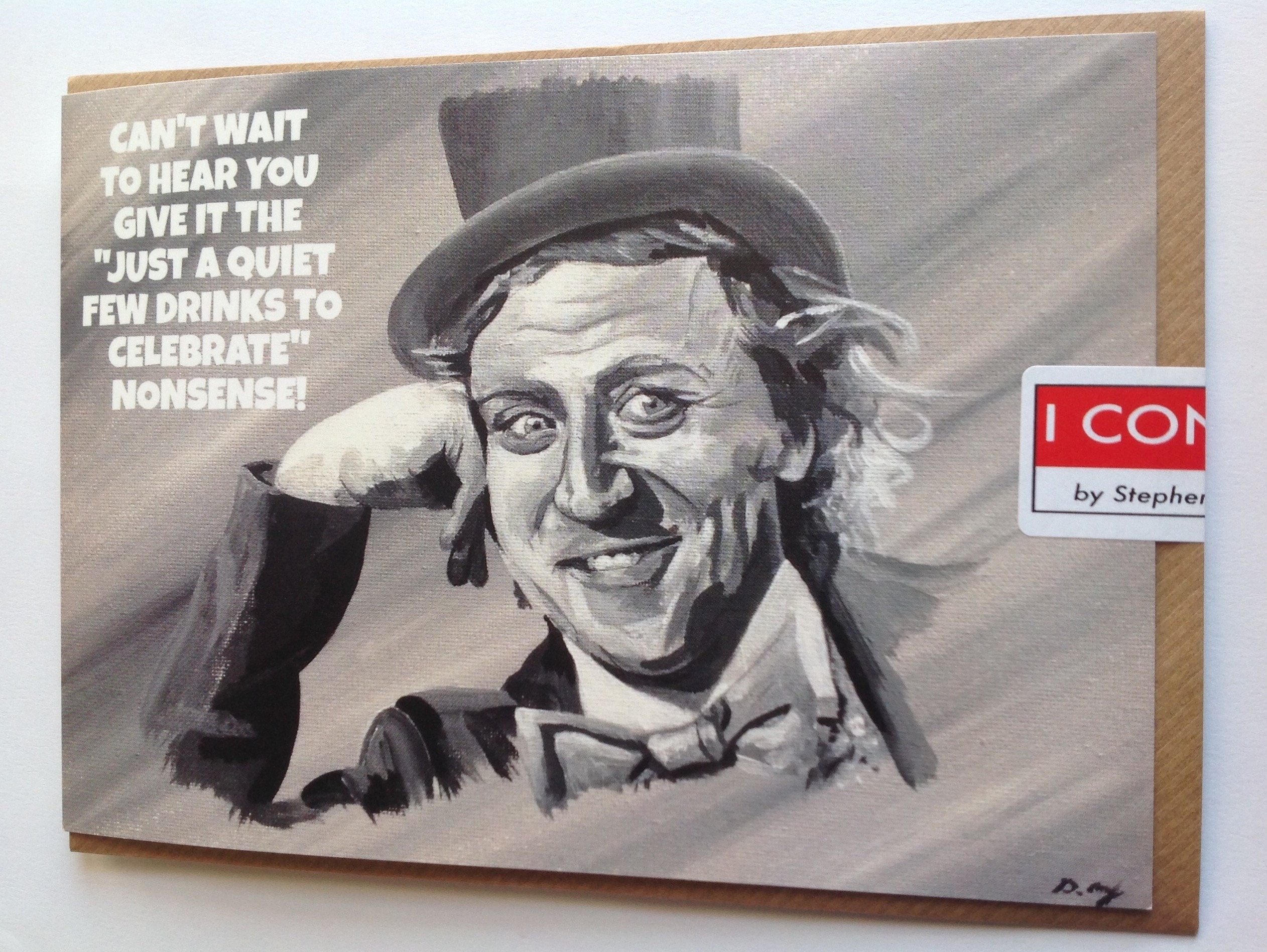 WILLY WONKA Meme Card Gene Wilder Charlie and the - Etsy Australia