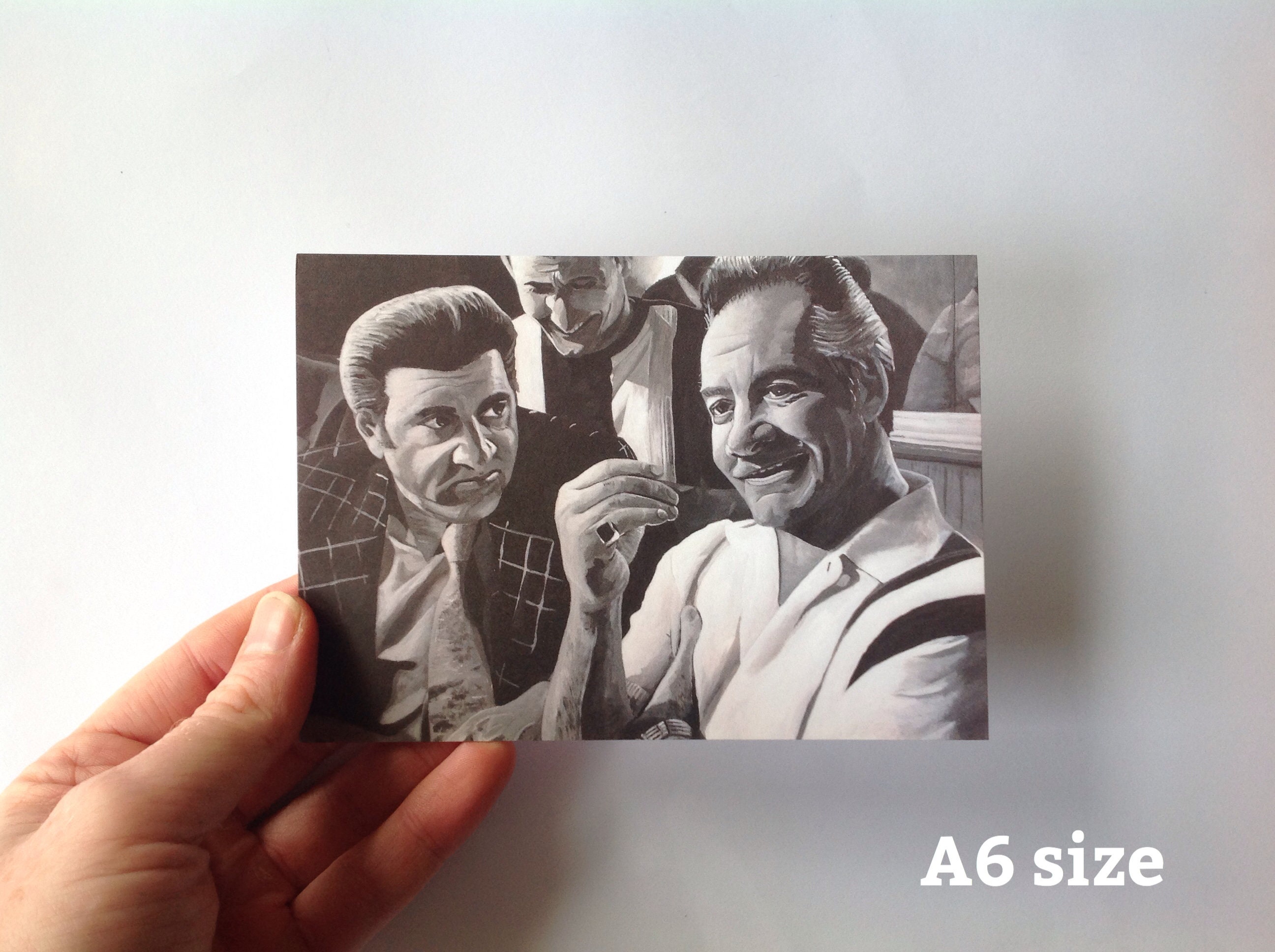 SOPRANOS birthday card Paulie Walnuts birthday card Silvio Etsy