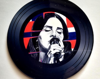 Lana Del Rey coaster: small gift for Lana fans