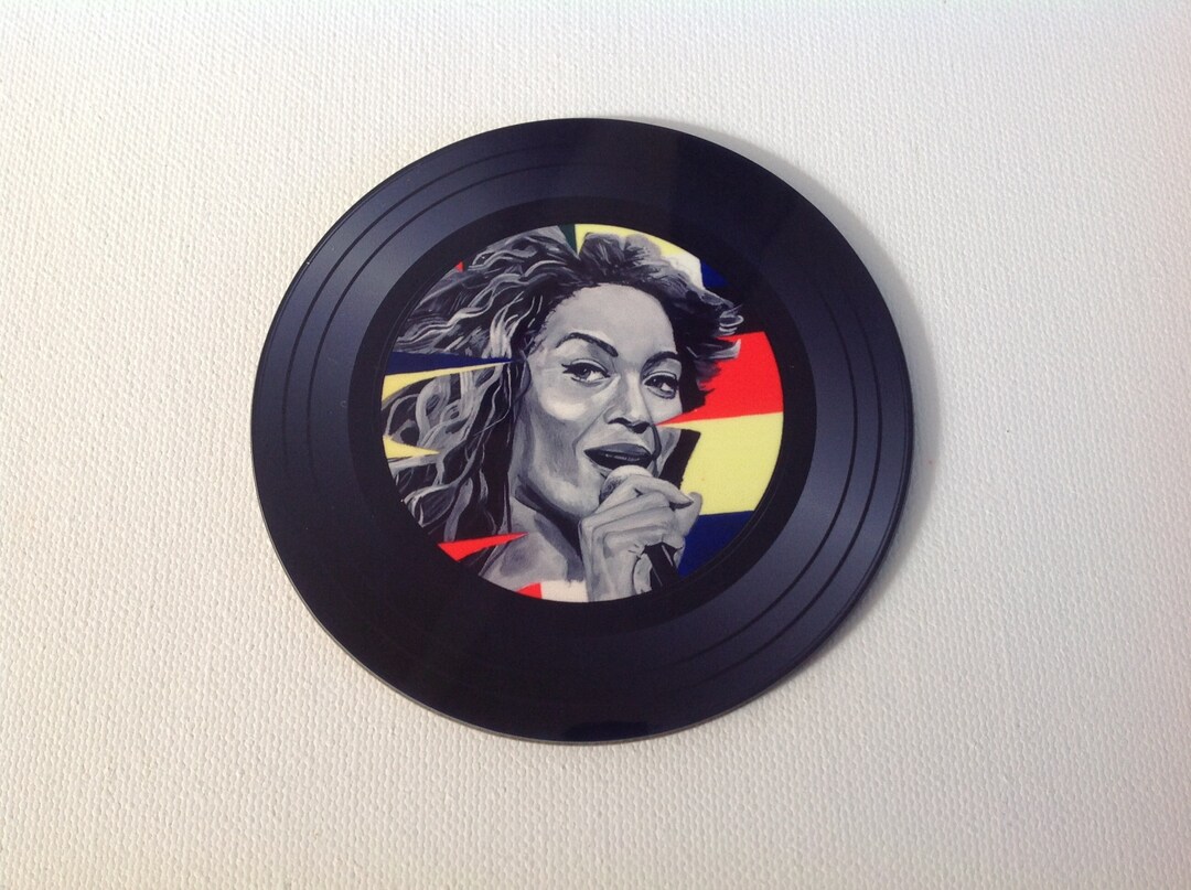 BEYONCE Coaster Female Music Icons Coaster Coaster for Beyonce Fan ...