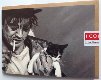 Pete Doherty greeting card: for Libertines and Babyshambles fans