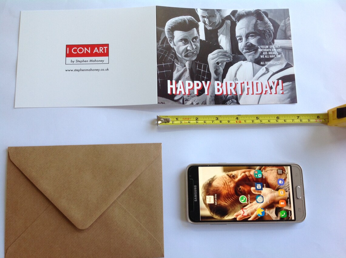 SOPRANOS Birthday Card Paulie Walnuts Birthday Card Silvio Etsy Australia