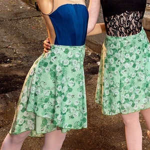 Apple Blossom Vintage Wrap Skirt