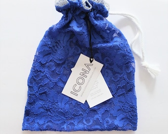Cobalt Blue Pointe Shoe Bag
