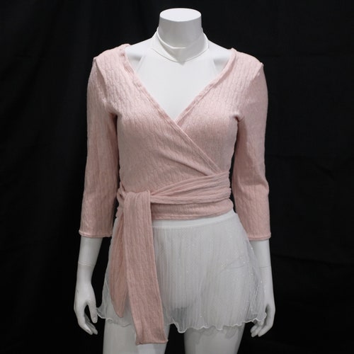 Sweater for Women / Wrap Mood Sweater / Knit Top / Wrap Top / Etsy