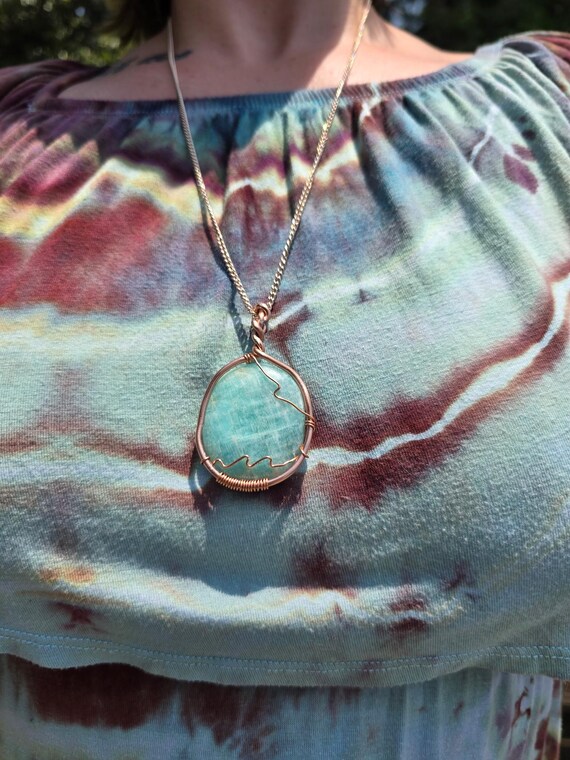 ワイヤーラップラリマー - Etsy 日本