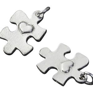 Autism Charms, Puzzle Charms, Autism Jewelry, Autism Awareness Charms, Puzzle Piece Charms, Heart Puzzle Piece, Jewelry Charms