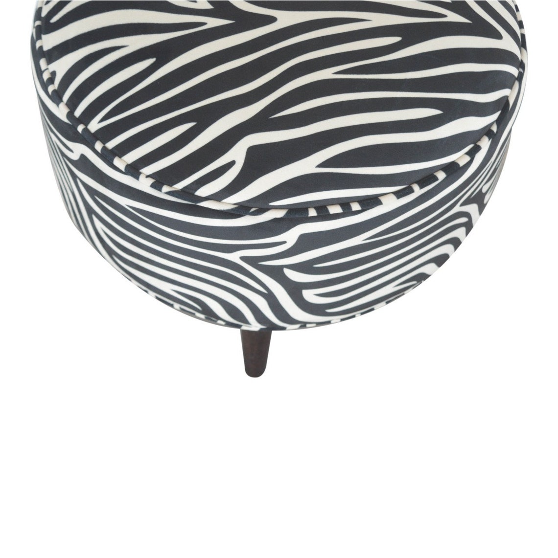 Luxurious Zebra Stool Zebra Print Stools Zebra Designer Foot Etsy UK