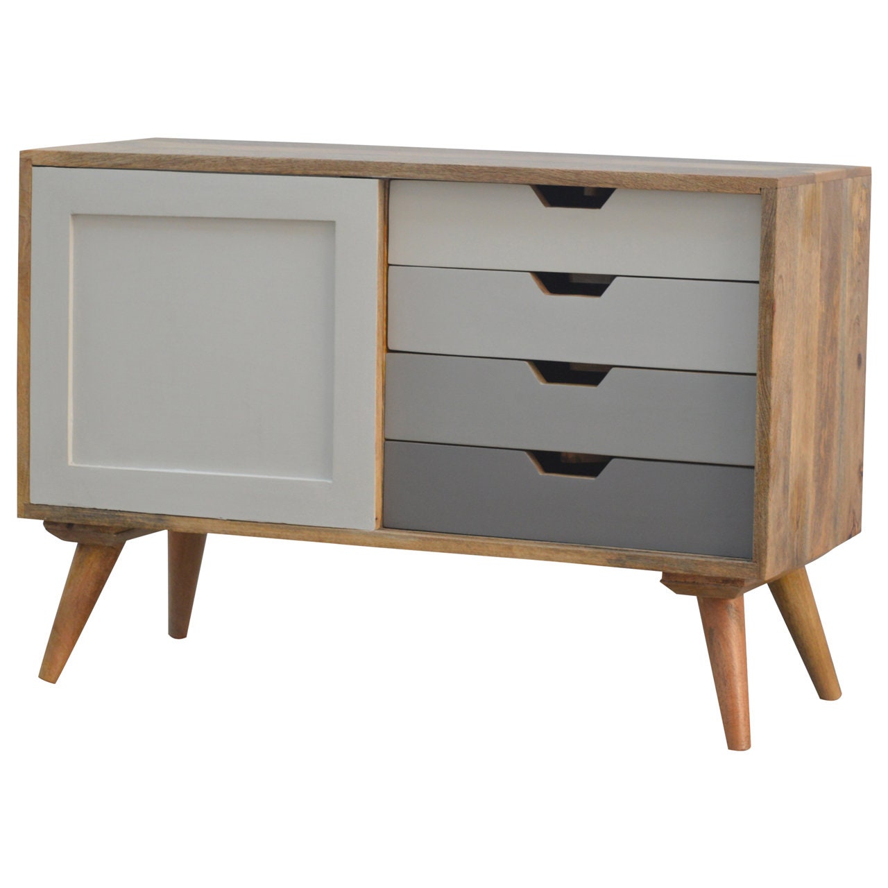 Oslo Range Media Unit Grey Tv Unit Wooden Tv Unit Wooden Etsy UK