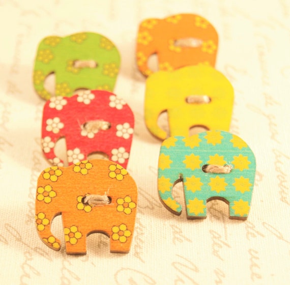 Decorative Elephant Button Push Pins Memo Board Cork Board Memory Board Bulletin Board Kids Room Childrens Room Nursery Decorative Push Pins
