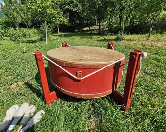 33-34" Handcrafted Shaman Drum - Shamanic Tool - CUSTOM MADE POWWOW for Personal request - Powwow Drum