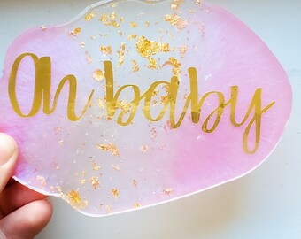 baby shower coasters favors