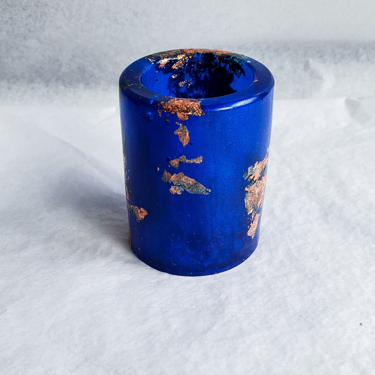 Blue Copper Flake Shot Glass Shot Glasses Set Bridesmaid Etsy