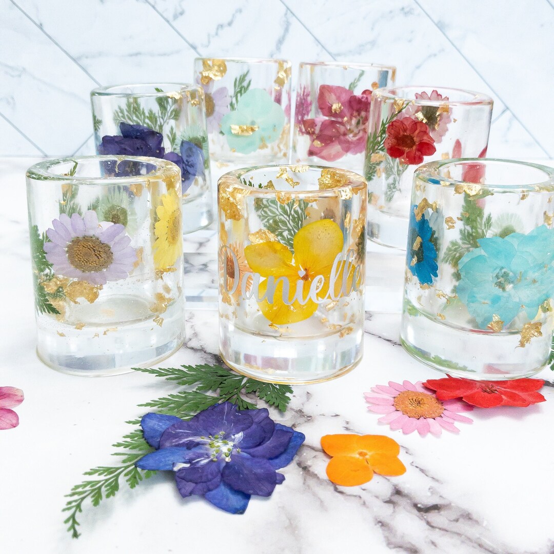 DECORATED SHOT GLASS