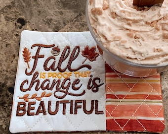 Seasonal Mug Rugs