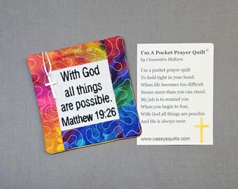 Pocket Prayer Quilts