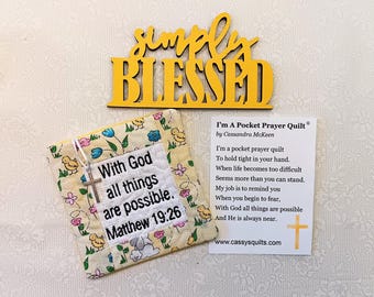 Pocket Prayer Quilts