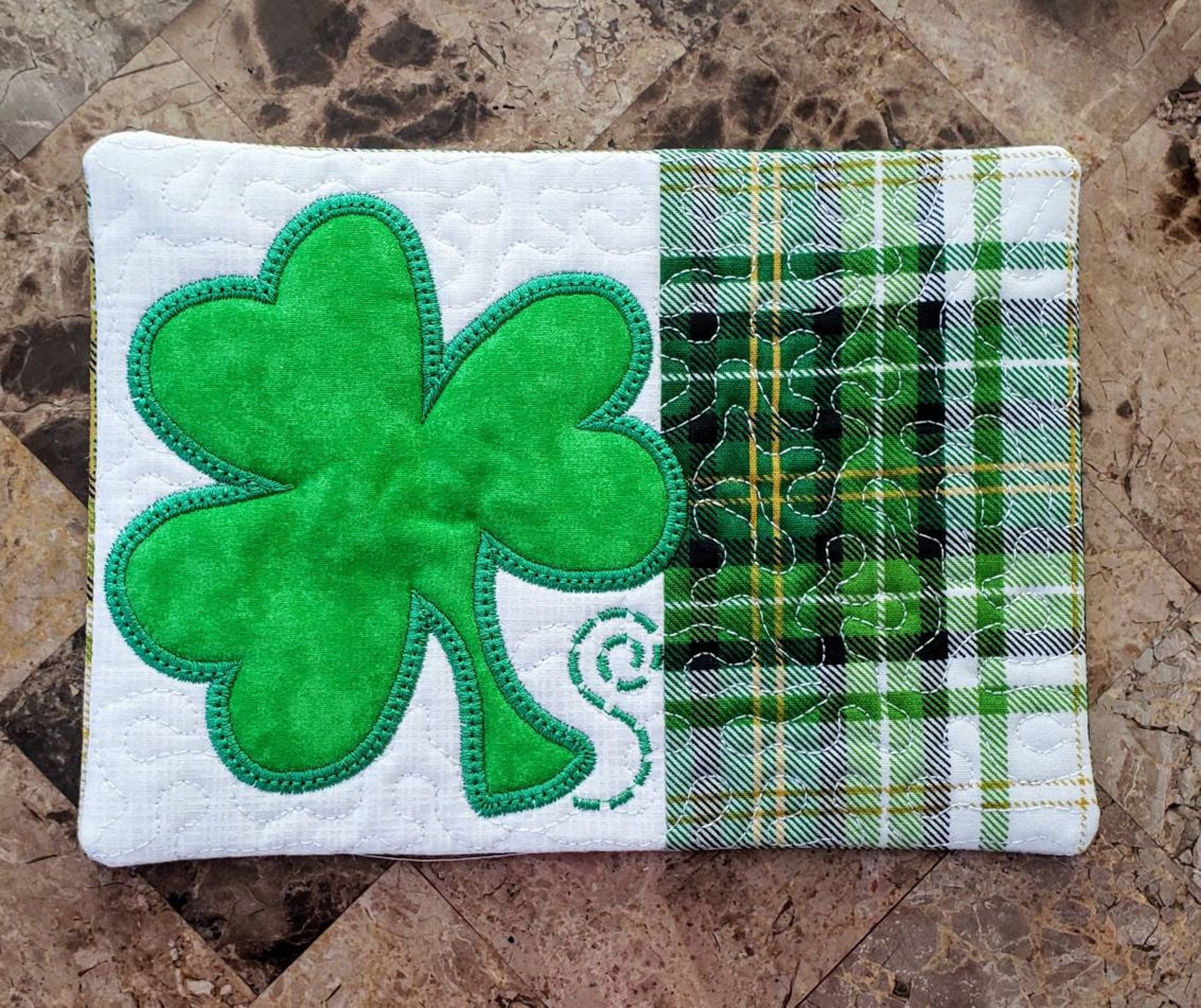 free machine embroidery st patricks day