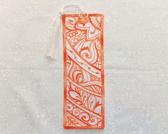 Sun Bookmark - Embroidered Lace - Book Lover's Gift