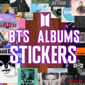 BTS ALBUM COVER STICKER まとめ売り Bts Album Cover Stickers - Etsy