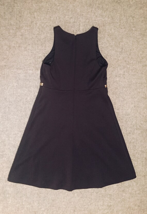 SALE Little Black Dress With Gold Studs 