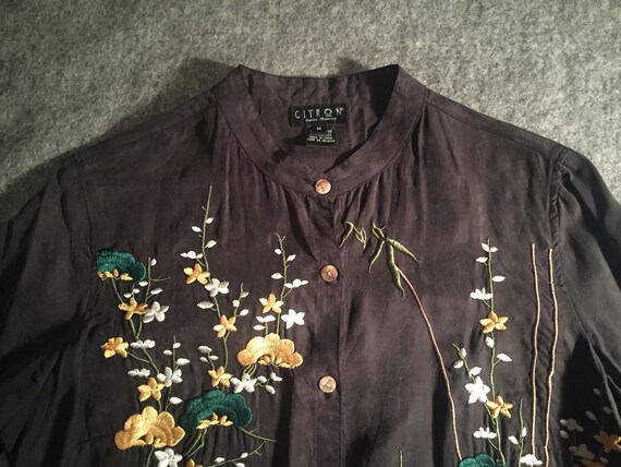 beautiful sueded rayon blouse