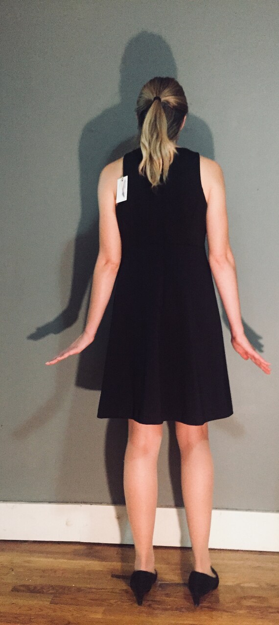 SALE Little Black Dress With Gold Studs 