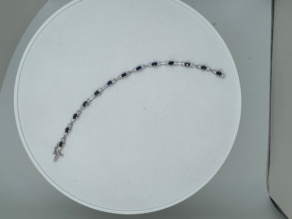 Sapphire and Diamond Bracelet - image 3