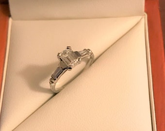 Platinum Diamond Engagement Ring