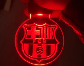 BARCELONA LED luminous key ring