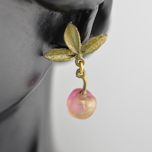 Michael Michaud Peach Tree Dainty Post Earrings