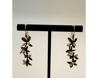 マイケル・ミショー ブルーバイオレット フープイヤリング - Etsy 日本
