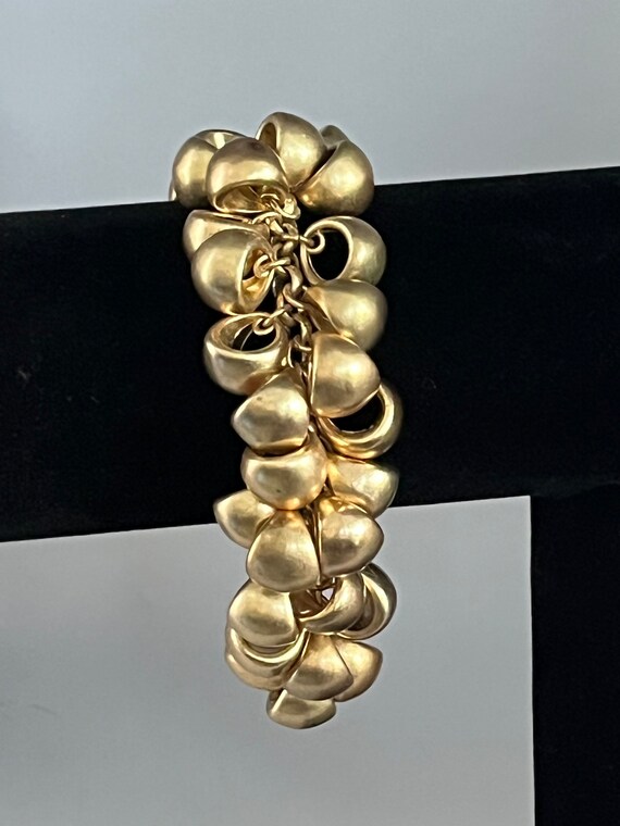 Lia Sophia Chunky Gold Tone Chunky Bracelet - image 1